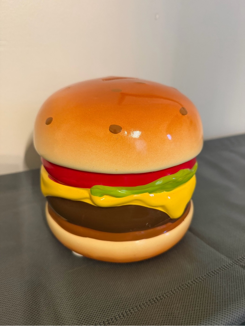 Target Ceramic Burger Piggy Bank